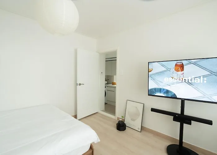 Appartement Hongdae 3 Min To Airport Bus Free Luggage